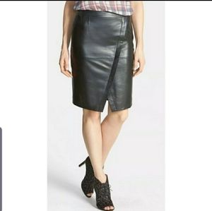 Halogen new with tags leather skirt size 12